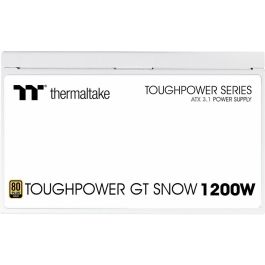 Thermaltake Toughpower GT 1200W Snow ATX3.1 80+ Gold Fuente de Alimentación Modular Blanca para PC