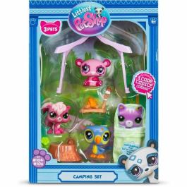 Pack temático 3 Mascotas - BANDAI - Littlest Pet Shop Camping - Animales y accesorios Precio: 32.79000054. SKU: B123KWNHV7