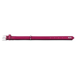 Hunter Collar Softie para Perro Rosa 28-38 cm Ancho 2.2cm de Cuero Artificial Flexible con acabado Nubuck fabricado en Alemania