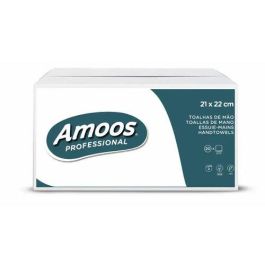 Toalla Secamanos Amoos Professional Plegada Zig-Zag 2 Capas 21X22 Cm. Paquete De 142 Blanco Precio: 1.49999949. SKU: B133XGLXRY