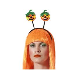 Diadema Naranja con Calabazas Sonrientes para Disfraz de Halloween y Carnaval Precio: 0.88999977. SKU: B16PMAEDMV