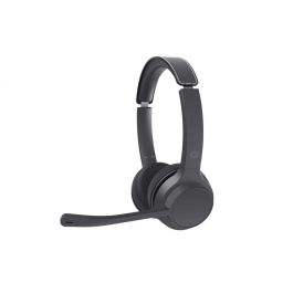Conceptronic Auriculares Inalámbricos POLONA04B Bluetooth 5.3, 44h Música, Micrófono con Cancelación de Ruido, Negro