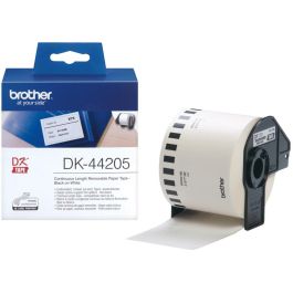 Brother Cinta Continua De Papel Térmico Removible Blanco 62 mm x 30,48 M Precio: 18.49999976. SKU: B1GZSN4R76
