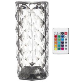 Home Deco Factory Lámpara LED Efecto Cristal Poliestireno