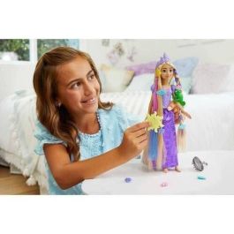 Muñeca Rapunzel Peinados Mágicos Hlw18 Disney Princess