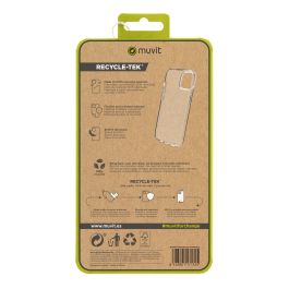 Muvit Funda Recycletek para Apple iPhone 15 - Material Reciclado, Protección Ambiental Muvit Funda Recycletek para Apple iPhone 15 - Material Reciclado, Protección Ambiental