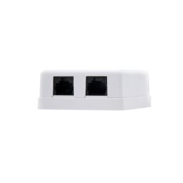 Roseta Superficie Red NANOCABLE 10.21.1502 Blanco