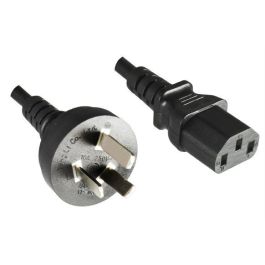 MicroConnect Cable de Alimentación Tipo I China - C13, 1.8m para Monitor, PC, Proyector
