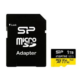 Silicon Power Tarjeta MicroSDXC 512GB A2 con Lector USB-C 3.2 Gen para Mayor Rendimiento y Transferencia de Datos