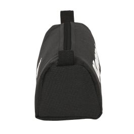 Estuche Escolar Kappa Black Negro (21 x 8 x 7 cm)