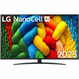 LG 55NANO81A6A Televisor NanoCell AI de 139,7 cm (55") 4K Ultra HD Smart TV WebOS Wifi Negro