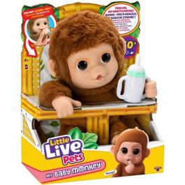 My Baby Monkey - MOOSE TOYS - LITTLE LIVE PETS - Mono interactivo con accesorios My Baby Monkey - MOOSE TOYS - LITTLE LIVE PETS - Mono interactivo con accesorios