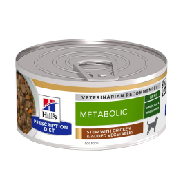 Hill's Hpd Canine Metabolic Estofado Pollo Verduras Alimento Húmedo para Perros 24 Latas x 156 gr Precio: 61.5899999. SKU: B1KJW5DAG5