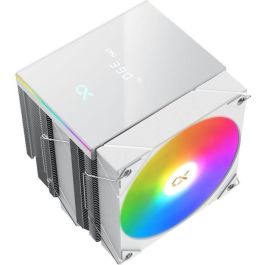 Xigmatek XIG1740270060820 Disipador CPU AK6 Dual Digital Arctic para AMD AM5/AM4, 2 Ventiladores ARGB 120mm Blanco