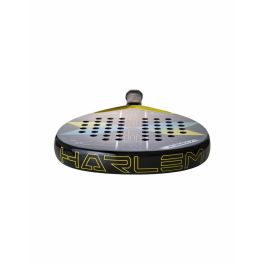 Pala de Pádel Harlem Padel Corex 18K Amarillo Azul Negro Gris