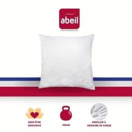 ABEIL Almohada acolchada viscoelástica 60x60 cm blanco ABEIL Almohada acolchada viscoelástica 60x60 cm blanco