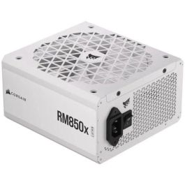 CORSAIR - Unidad de fuente de alimentación - RM850x Shift White Cybenetics - ATX totalmente modular - Certificación Gold 80 Plus - 850 vatios