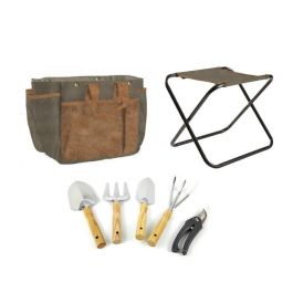 Utensilios Terraza Y Jardin DKD Home Decor Marron 45 x 45 x 45 cm Set de 8