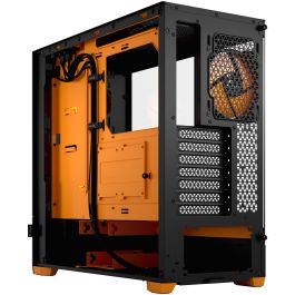 Fractal Design Pop Air RGB Orange Core TG Clear Tint Torre PC ATX Naranja/Negro, Vidrio Templado, Iluminación Multi