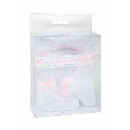 Muñecas Arias Set de Calcetines y Cinta para la Cabeza para Muñecas, Color Blanco y Rosa, Edad Recomendada +3 años Precio: 6.50000021. SKU: B18YA8CP4F