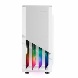 Mars Gaming MC-X2 Caja de Ordenador Blanco - Frontal en Acero, Ventiladores FRGB, Soporte para Gráficas Extragrandes y Refrigeración Líquida