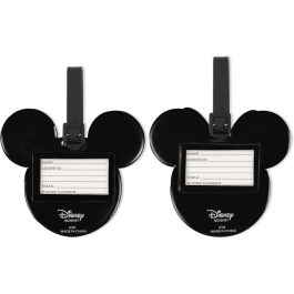 PEERS HARDY Set 2 Etiquetas de Equipaje Mickey & Minnie Disney Silicona Alta Calidad