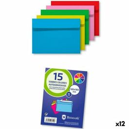 Sobres Bismark Papel Multicolor 16,5 x 12 cm (12 Unidades) Precio: 18.8899997. SKU: B16N8BYH26
