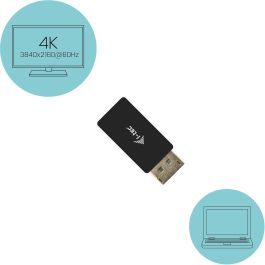Adaptador DisplayPort a HDMI i-Tec DP2HDMI4K60HZ