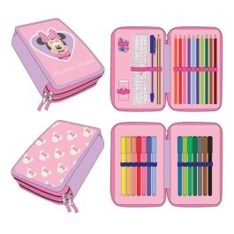 Plumier con accesorios minnie 12.5 x 19.5 x 4.5 cm Plumier con accesorios minnie 12.5 x 19.5 x 4.5 cm