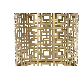 Mesa Centro Oriental DKD Home Decor Dorado Blanco 76 x 43 x 76 cm