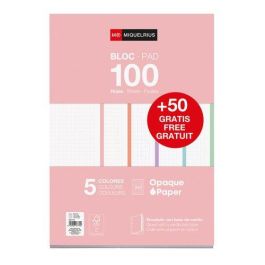Recambio Miquelrius Notebook 5 A4 100+50H 90Gr Encolado 4 Taladros Cuadric.5X5 Pastel Precio: 5.68999959. SKU: B14Y247V4N