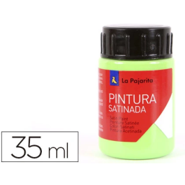 La pajarita Pintura Latex Satina Verde Loro 35 ml Acabado Satinado para Madera Papel Piedra Ladrillo Estuco Cemento Precio: 11.58999952. SKU: B1BNCBTEQ9