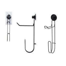 Portarrollo Metal Negro Mate Doble Ventosa Berilo 3X32CM (12 Unidades) Precio: 53.49999996. SKU: B1BFNC3B8Y