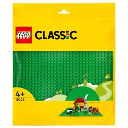 LEGO Classic Base Verde, Juego Construcción, 4+ Años, 1 Pieza, Plástico, Multicolor