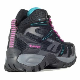 Botas de Montaña Hi-Tec Muflon Mid WP Gris Rosa