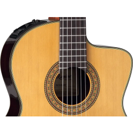 Takamine Guitarra Clasica EC132SC E/A Natural Cutaway CT4Dx