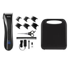 Cortapelos - WAHL - 1911.0467 Lithium Pro LCD Clipper - 6 W - 100 min - 6 peines - Negro