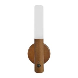Edm Lámpara de Pared Recargable LED 1W 60 lm 3000K con Sensor de Movimiento y Acabado Madera Precio: 9.5000004. SKU: B18VNTRX2P