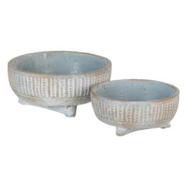 Macetero Cemento Decoración 16,50 X 16,50 X 7,50 cm