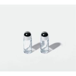 Alessi 5075 Ettore Sottsass Salero en Acero y Cristal - Diseño de Mesa