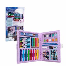 Disney CERDÁ Set de Papelería Frozen 52 Piezas - Estuche de Pintura