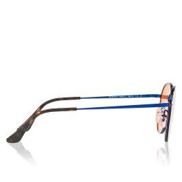 Rayban Gafas de Sol Blaze Hexagonal RB3579N 90387J Azul Lente Naranja Espejada 58 mm