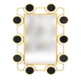 Espejo de pared DKD Home Decor Negro Dorado 70 x 2 x 100 cm Vintage Precio: 135.9900003. SKU: S3022942