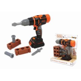 Smoby - Black+Decker - Taladro atornillador mecánico Smoby - Black+Decker - Taladro atornillador mecánico