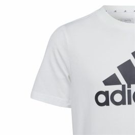 Camiseta de Manga Corta Infantil Adidas Essentials Big Logo Cotton