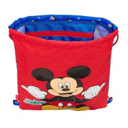 Bolsa Mochila con Cuerdas Mickey Mouse Clubhouse Good day Azul 26 x 34 x 1 cm