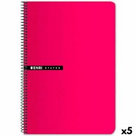 Cuaderno ENRI Cuadriculado Rojo Din A4 (5 Unidades) Cuaderno ENRI Cuadriculado Rojo Din A4 (5 Unidades) Precio: 24.50000014. SKU: S8421452
