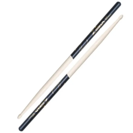 Zildjian Baquetas 5A Hickory Dip Natural Negro Hickory Diámetro .560" Longitud 16"