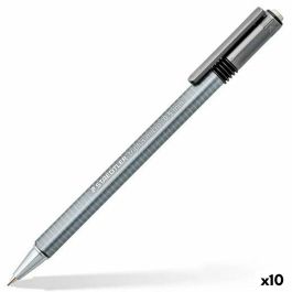 Portaminas Staedtler Triplus Micro 774 Gris 0,5 mm (3 Piezas) (10 Unidades) Portaminas Staedtler Triplus Micro 774 Gris 0,5 mm (3 Piezas) (10 Unidades)