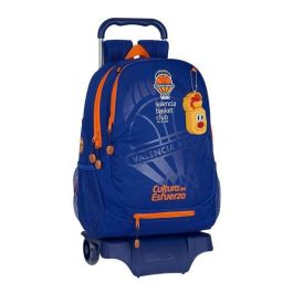 Cartera Escolar Safta Con Carro Valencia Basket Club 320x160x440 mm